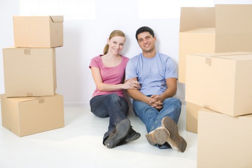 Practical storage space in West Brompton neighborhood