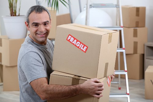Person submitting a storage complaint form in a professional setting