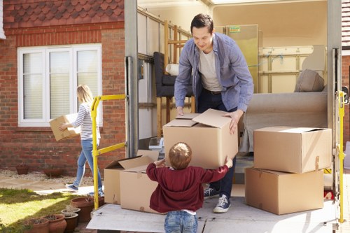 Carefully wrapped fragile items for specialist removals in Westbrompton