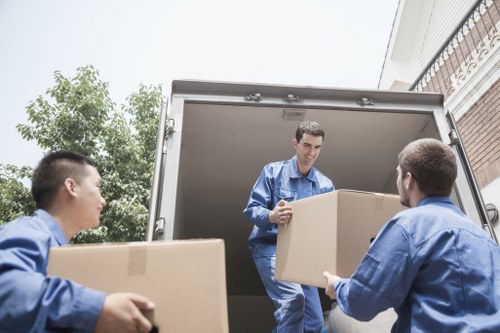 Packing and preparing household items for Westbrompton storage