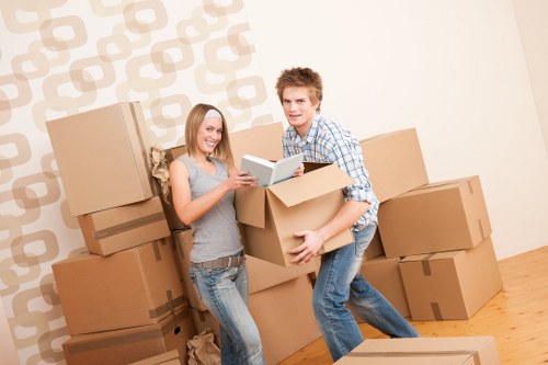 Secure storage units for furniture and boxes in West Brompton